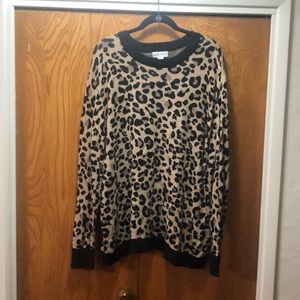 Animal Print Sweater